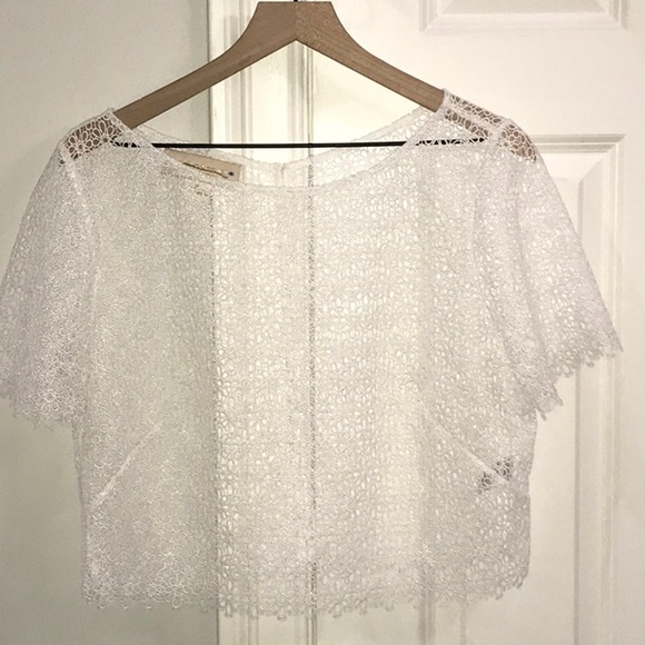 NWOT BHLDN Jenny Yoo Ellsworth Wedding Topper Z513-24 - Picture 3 of 5